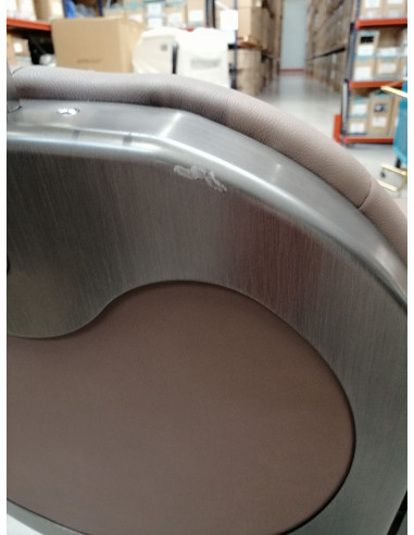 Gabbiano fotel barberski Niccolo brązowy