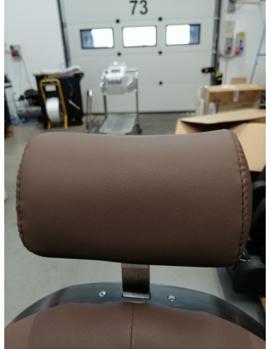 Gabbiano fotel barberski Niccolo brązowy