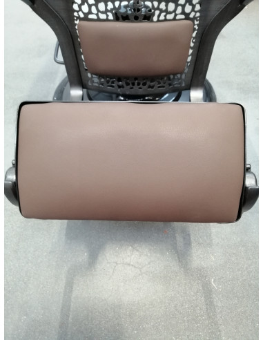 Gabbiano fotel barberski Niccolo brązowy