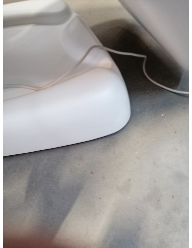 Fotel kosmetyczny elektr. Lux biały