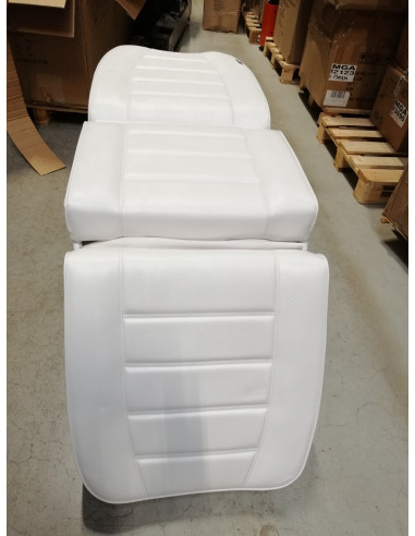 Fotel kosmetyczny elektr. Lux biały