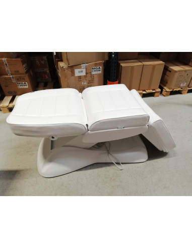 Fotel kosmetyczny elektr. Lux biały