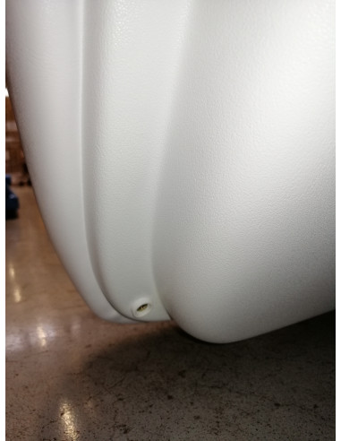 Fotel kosmetyczny elektr. Lux biały