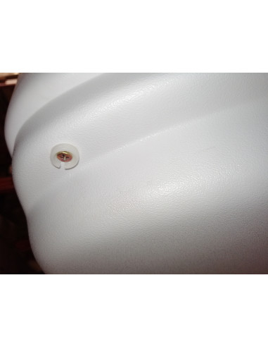 Fotel kosmetyczny elektr. Lux biały