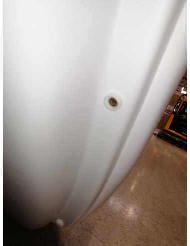 Fotel kosmetyczny elektr. Lux biały