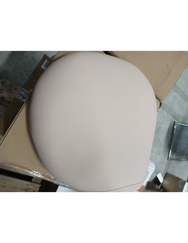 Taboret kosmetyczny 6001-G złoto -...