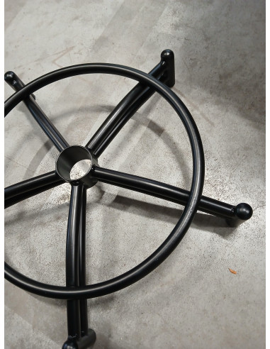 Gabbiano taboret Florencja czarny