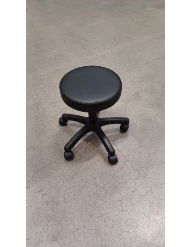 Taboret kosmetyczny AM-303 czarny