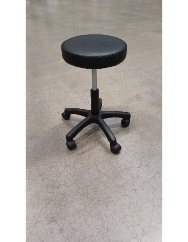 Taboret kosmetyczny AM-303 czarny