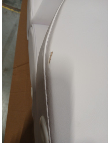 Fotel kosmetyczny hyd. Basic 210 biały Fotel kosmetyczny hyd. Basic 210 biały