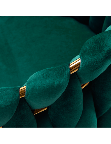 4Rico krzesło QS-GW06G aksamit zielone