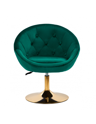 4Rico fotel obrotowy QS-BL12G aksamit...