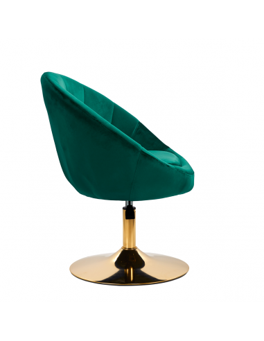 4Rico fotel obrotowy QS-BL12G aksamit...