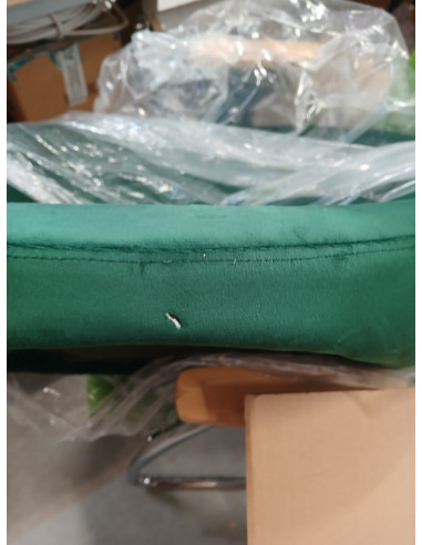 4Rico fotel obrotowy QS-BL12G aksamit...