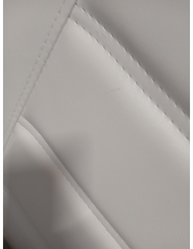 Fotel kosmetyczny elektr. Lux biały