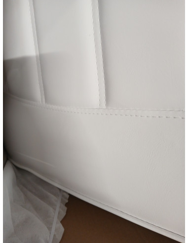 Fotel kosmetyczny elektr. Lux biały