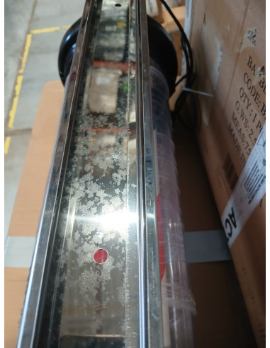 Plafon podświetlany pole barber shop...