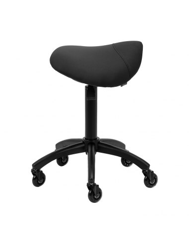 Gabbiano taboret fryzjerski D032 czarny