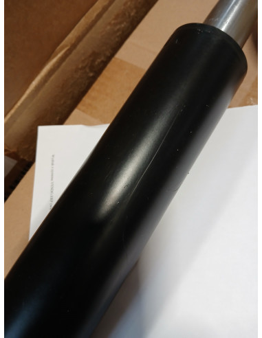 Taboret kosmetyczny QS-06B czarno czarny