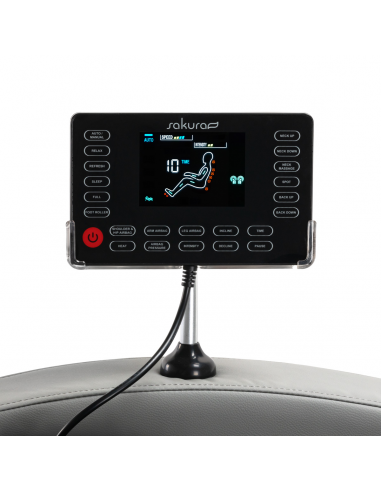 Sakura fotel masujący Standard 801 szary