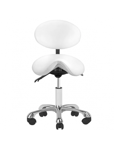 Taboret kosmetyczny 1025 biały Giovanni
