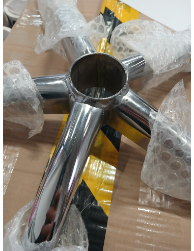 Taboret kosmetyczny AM-304 szary