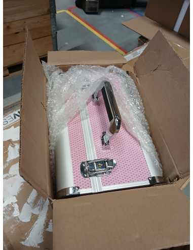 Kuferek kosmetyczny SC 44 różowy