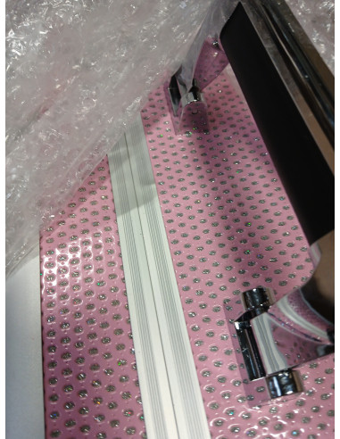 Kuferek kosmetyczny SC 44 różowy