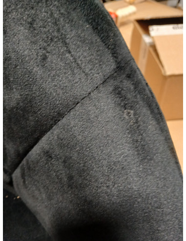 4Rico fotel obrotowy QS-BL12B aksamit...