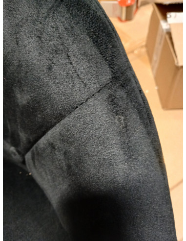 4Rico fotel obrotowy QS-BL12B aksamit...