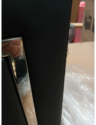 Gabbiano fotel fryzjerski Bergamo czarny