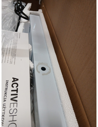 Lampa lupa S4 + statyw Odcień bieli