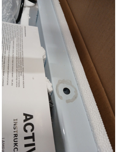 Lampa lupa S4 + statyw Odcień bieli