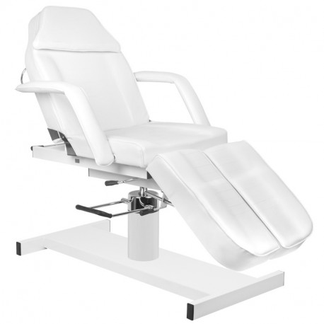 FOTEL KOSMETYCZNY DO PEDICURE HYDRAULICZNY MODEL A 210C PEDI BIAŁY