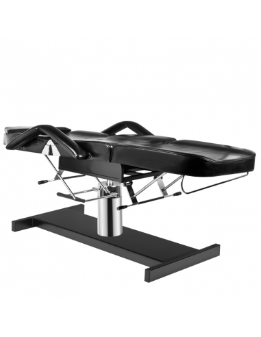 Fotel kosmetyczny hyd. A 210 czarny