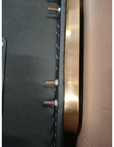 Gabbiano fotel fryzjerski Avila złoto...