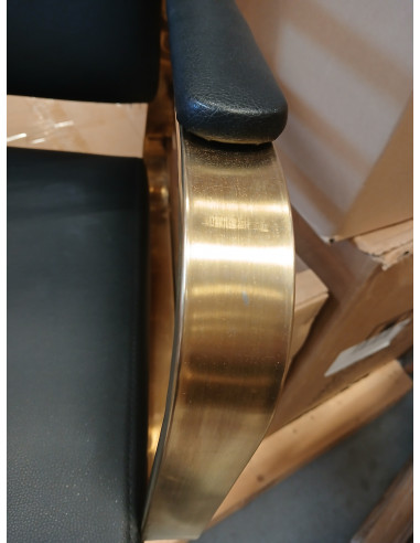 Gabbiano fotel fryzjerski Avila złoto...