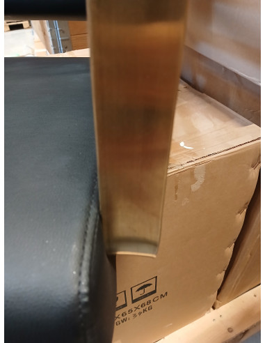 Gabbiano fotel fryzjerski Avila złoto...