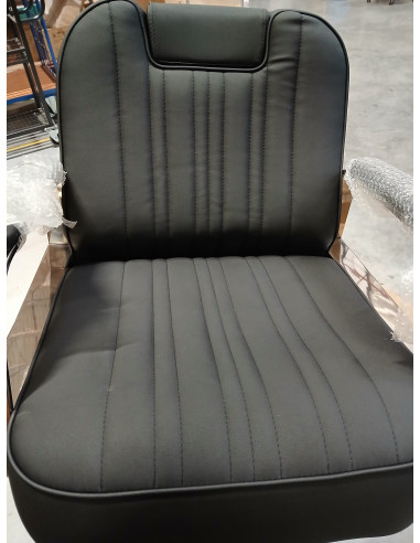 Gabbiano fotel barberski Rufo czarny