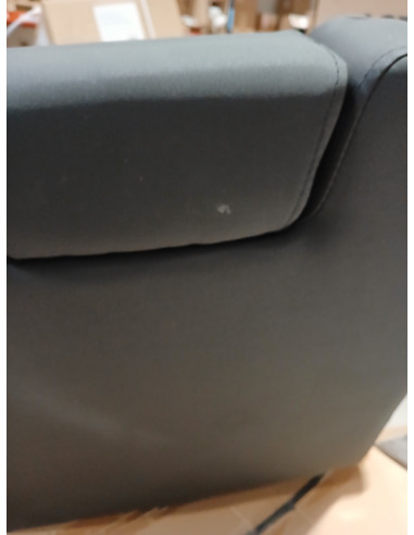 Gabbiano fotel barberski Rufo czarny