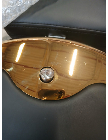 Gabbiano fotel barberski Giulio Gold...