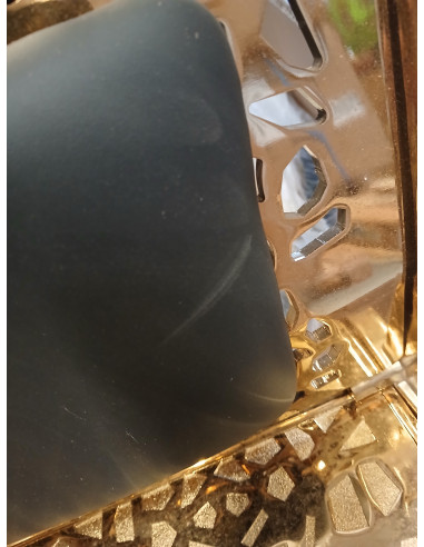 Gabbiano fotel barberski Giulio Gold...