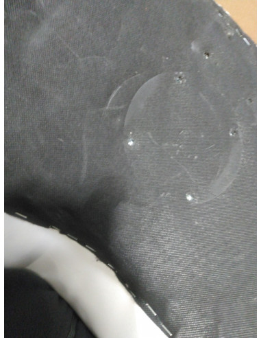 Taboret kosmetyczny 6001 biały