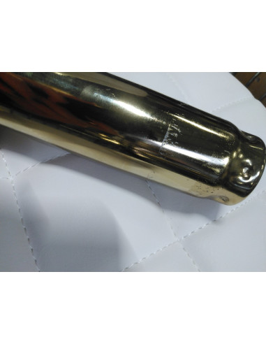 Taboret kosmetyczny Gold AM-961 biały