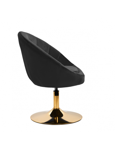 4Rico fotel obrotowy QS-BL12B aksamit...