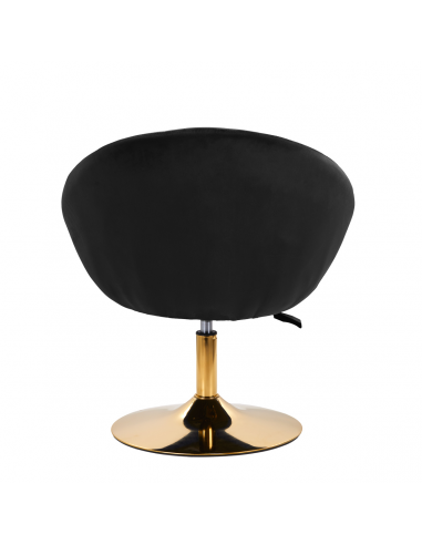 4Rico fotel obrotowy QS-BL12B aksamit...