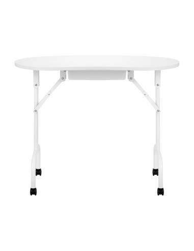 BIURKO SKŁADANE 4031 BIAŁE + TORBA