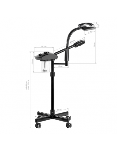 Wapozon Giovanni z lampą lupą D-21...