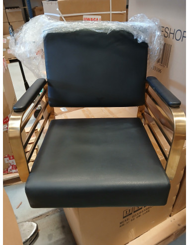 Gabbiano fotel fryzjerski Avila złoto...