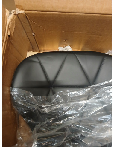 Taboret kosmetyczny QS-06G złoto czarny